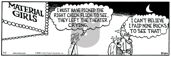 Grand Avenue on Saturday September 2, 2006 Comic Strip