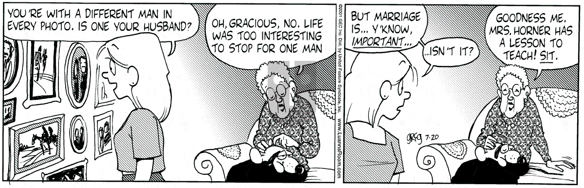 Luann - Friday July 20, 2001 Comic Strip