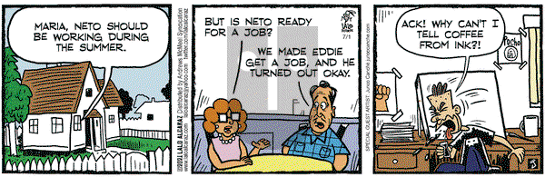 La Cucaracha on Thursday July 1, 2021 Comic Strip