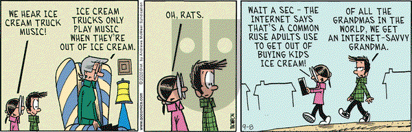 Grand Avenue on Tuesday September 8, 2020 Comic Strip