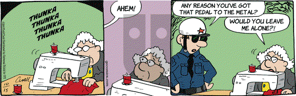 Lola on Thursday October 15, 2015 Comic Strip