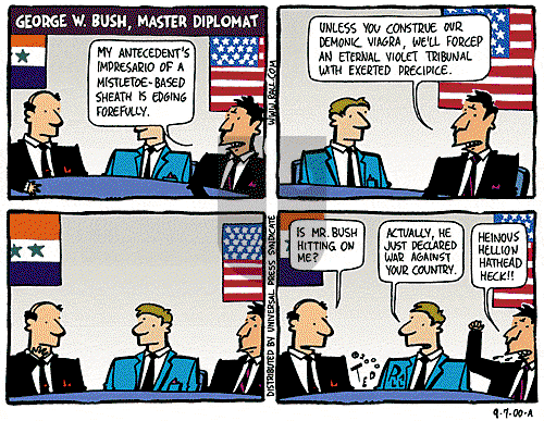 Ted Rall on Thursday September 7, 2000 Comic Strip
