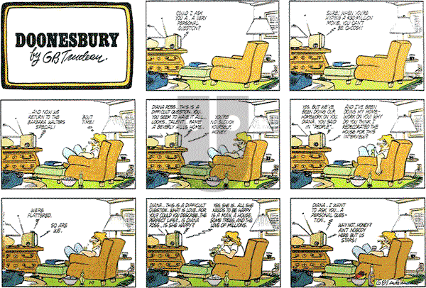 Doonesbury on Sunday January 7, 1979 Comic Strip
