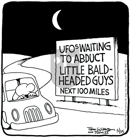 Ziggy - Friday November 15, 1996 Comic Strip