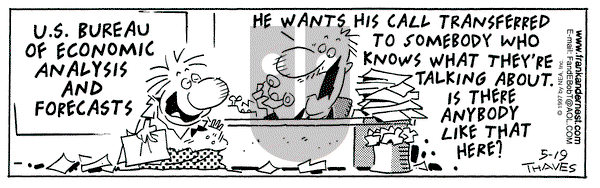 Frank and Ernest on Monday May 19, 1997 Comic Strip
