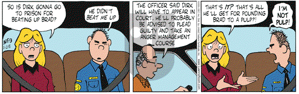 Luann on Tuesday January 25, 2005 Comic Strip
