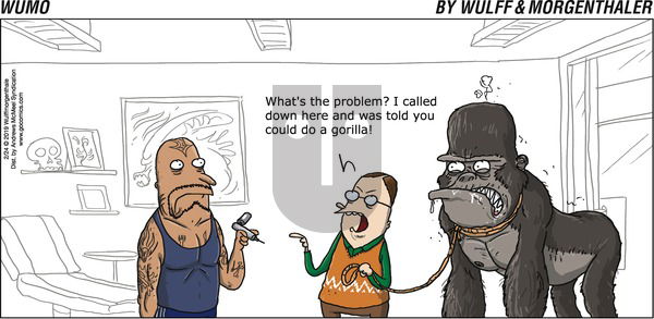 WuMo on Sunday February 24, 2019 Comic Strip