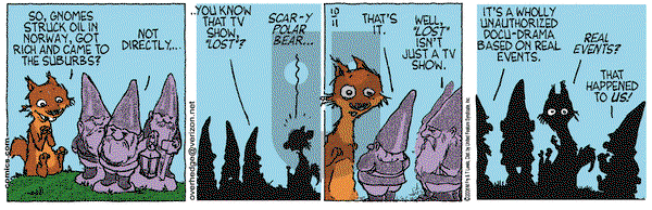 Over the Hedge on Wednesday October 11, 2006 Comic Strip