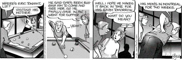 For Better or For Worse on Tuesday November 20, 2001 Comic Strip