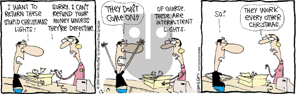 The Duplex on Tuesday December 19, 2000 Comic Strip