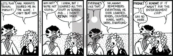 Clear Blue Water on Tuesday February 20, 2007 Comic Strip