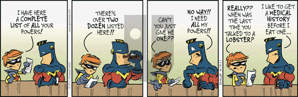 Ink Pen - Tuesday April 19, 2011 Comic Strip