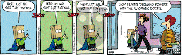 The Buckets on Wednesday December 1, 2010 Comic Strip