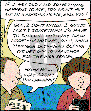 Real Life Adventures - Tuesday April 24, 2012 Comic Strip