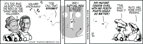 Over the Hedge on Friday October 30, 1998 Comic Strip