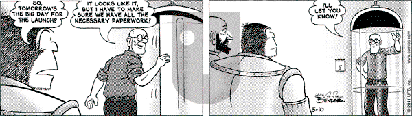 Alley Oop on Tuesday May 10, 2011 Comic Strip