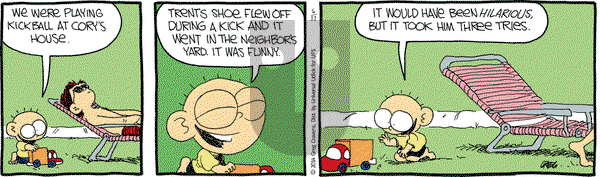 The Buckets on Wednesday June 11, 2014 Comic Strip