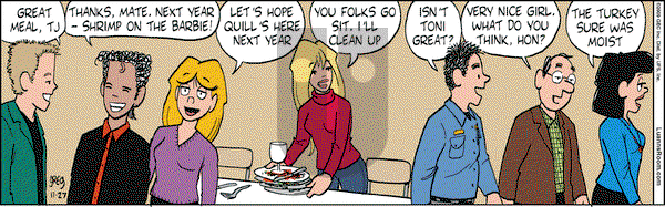 Luann on Friday November 27, 2009 Comic Strip