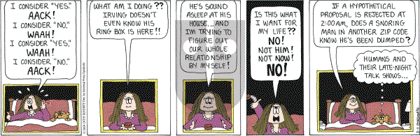 Cathy Classics - Wednesday February 11, 2004 Comic Strip