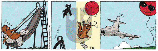 Over the Hedge on Friday September 28, 2007 Comic Strip