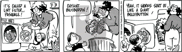 Rose is Rose on Monday November 28, 1988 Comic Strip