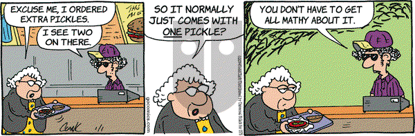 Lola on Wednesday January 1, 2014 Comic Strip