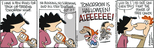 Baby Blues on Wednesday October 30, 2013 Comic Strip