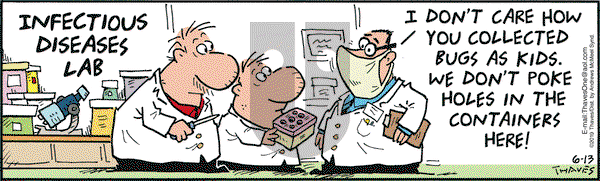Frank and Ernest on Thursday June 13, 2019 Comic Strip