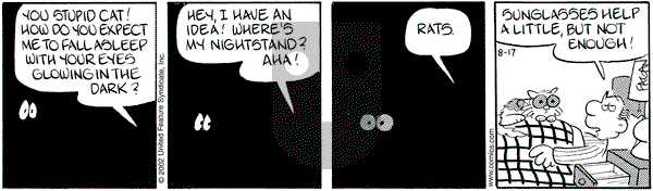 Drabble on Saturday August 17, 2002 Comic Strip