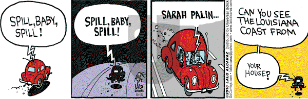 La Cucaracha on Saturday May 15, 2010 Comic Strip