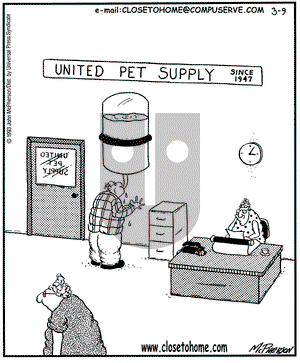 Close to Home on Tuesday March 9, 1999 Comic Strip