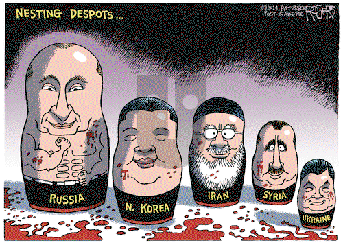 Rob Rogers on Monday February 24, 2014 Comic Strip