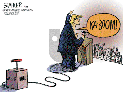 Jeff Stahler on Friday October 26, 2018 Comic Strip