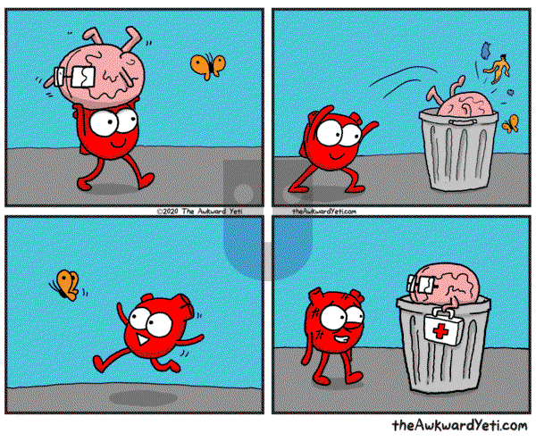 The Awkward Yeti on Monday September 28, 2020 Comic Strip