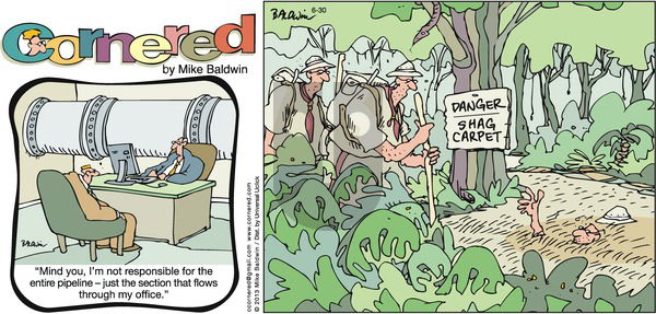 Cornered on Sunday June 30, 2013 Comic Strip