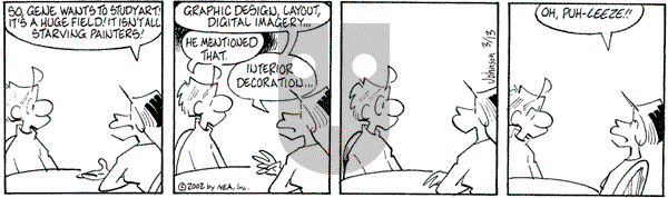 Arlo and Janis on Wednesday March 13, 2002 Comic Strip