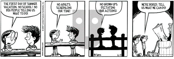 Grand Avenue on Saturday June 9, 2007 Comic Strip