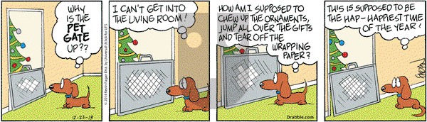 Drabble on Monday December 23, 2013 Comic Strip