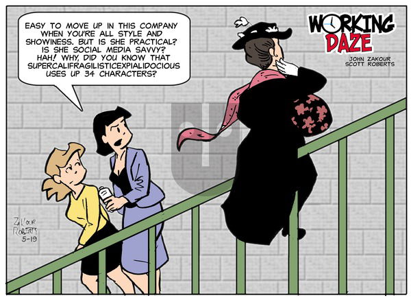 Working Daze - Sunday May 19, 2024 Comic Strip