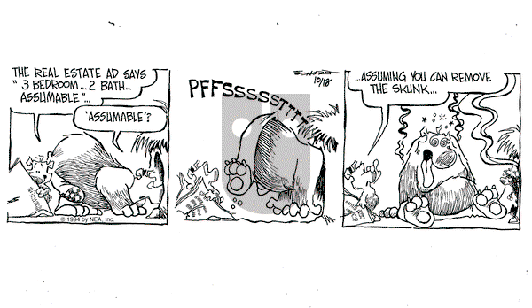 The Grizzwells on Wednesday October 12, 1994 Comic Strip