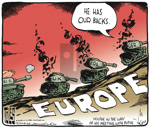 Tom Toles on Thursday July 12, 2018 Comic Strip