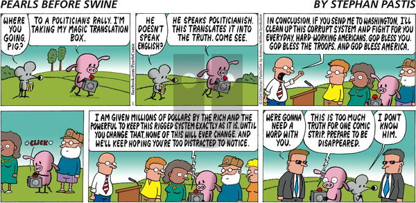 Pearls Before Swine - Sunday May 5, 2024 Comic Strip