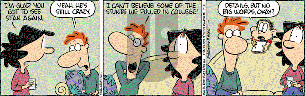 Baby Blues on Saturday April 3, 2021 Comic Strip