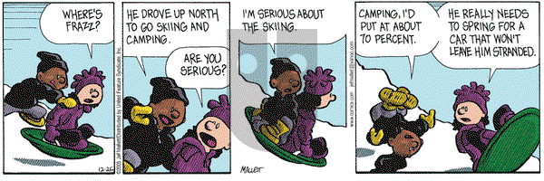 Frazz on Monday December 26, 2005 Comic Strip