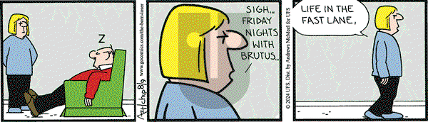 The Born Loser on Friday August 9, 2024 Comic Strip