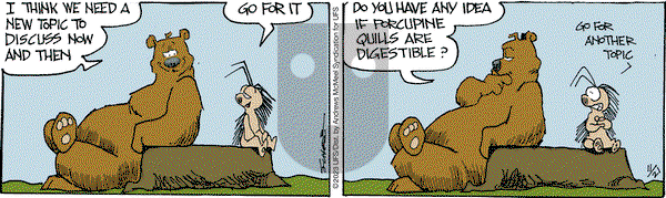 The Grizzwells - Tuesday November 21, 2023 Comic Strip