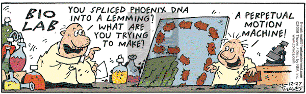 Frank and Ernest on Wednesday December 27, 2006 Comic Strip