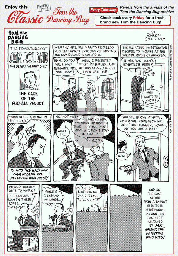 Tom the Dancing Bug on Thursday December 4, 2025 Comic Strip