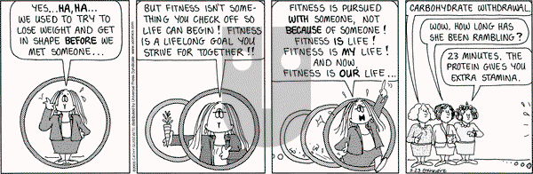 Cathy Classics on Friday May 23, 2025 Comic Strip