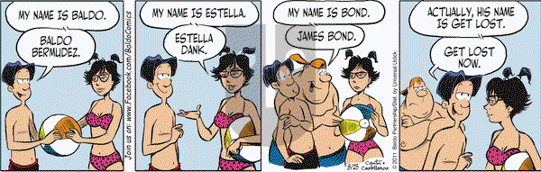 Baldo - Thursday August 25, 2011 Comic Strip